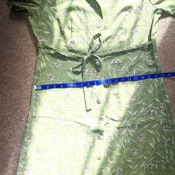 Vintage Floral Dress / Vintage Jaclyn Smith Maxi - Picture 8 of 10